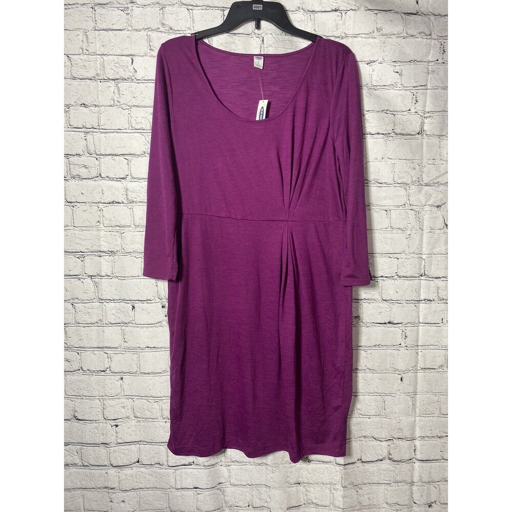 Old Navy Woman’s New 3/4 Sleeve Mini Dress ￼ Size‎ L